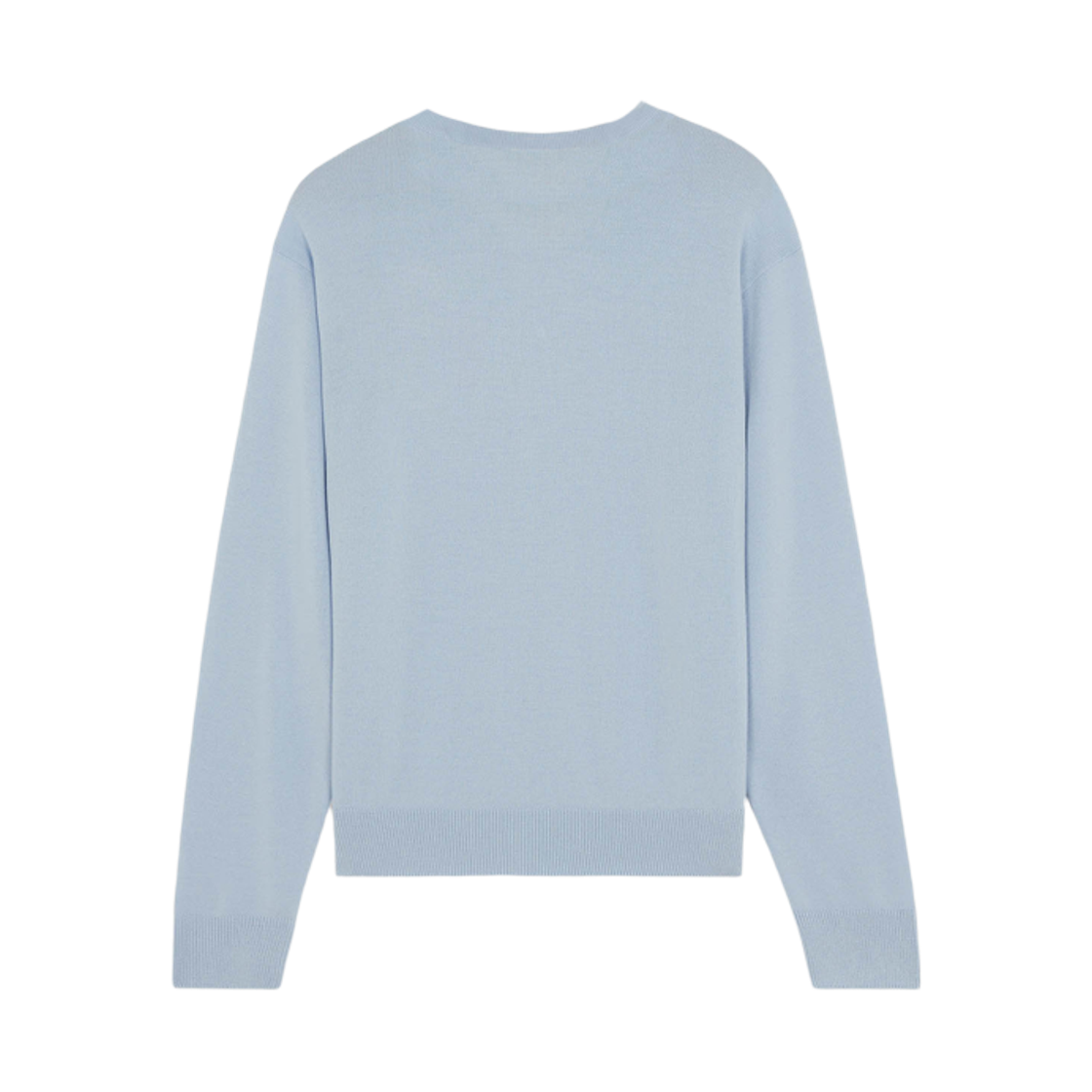 메종 키츠네 x 올림피아 르 탱 플라워 폭스 패치 울 니트 라이트 블루(Maison Kitsune x Olympia Le Tan Flower Fox Patch Wool Knit Light Blue) - 2