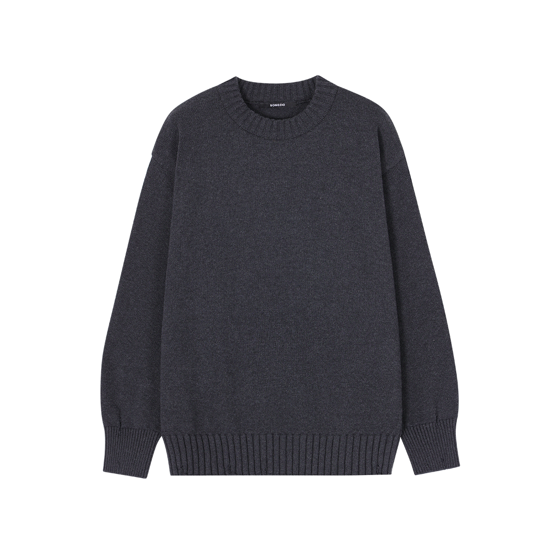 송지오 컬렉션 아크엔젤 크루넥 니트 다크 그레이(SONGZIO COLLECTION Archangel Crewneck Knit Dark Grey) - 2