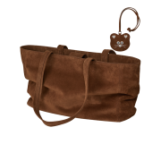 Demars X MNH Port Bag Suede Brown
