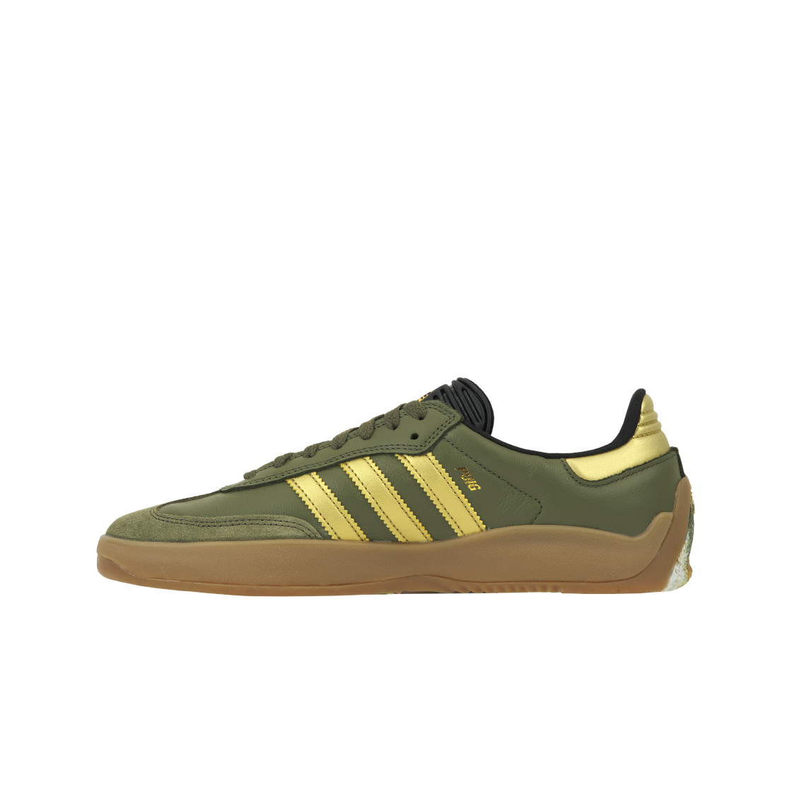 아디다스 x 팔라스 삼바 올리브 골드(Adidas x Palace Samba Olive Gold) - 3