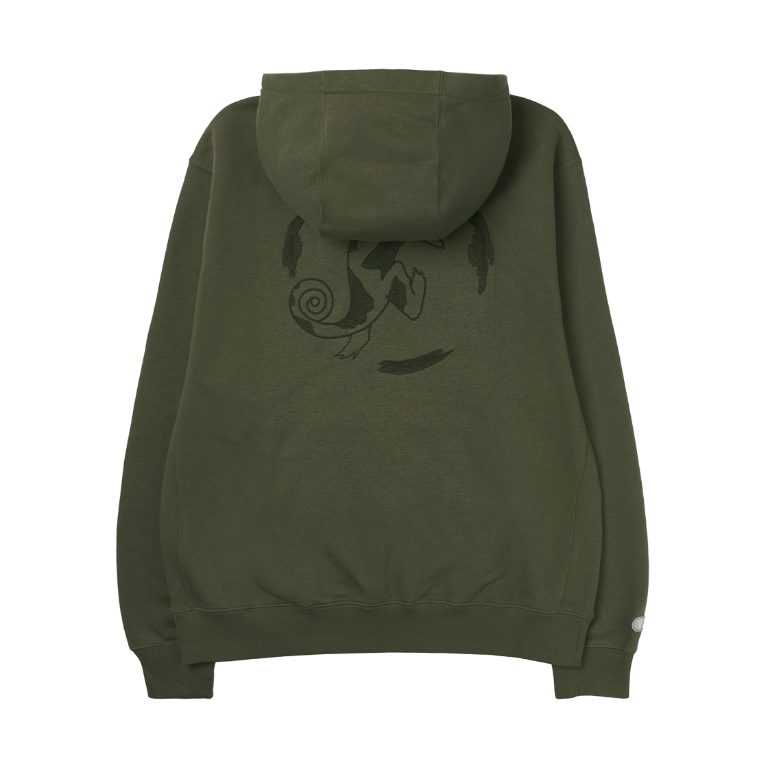 나이키 SB 플리스 풀오버 후드 미디엄 올리브 화이트 - 아시아(Nike SB Fleece Pullover Hoodie Medium Olive White - Asia) - 2