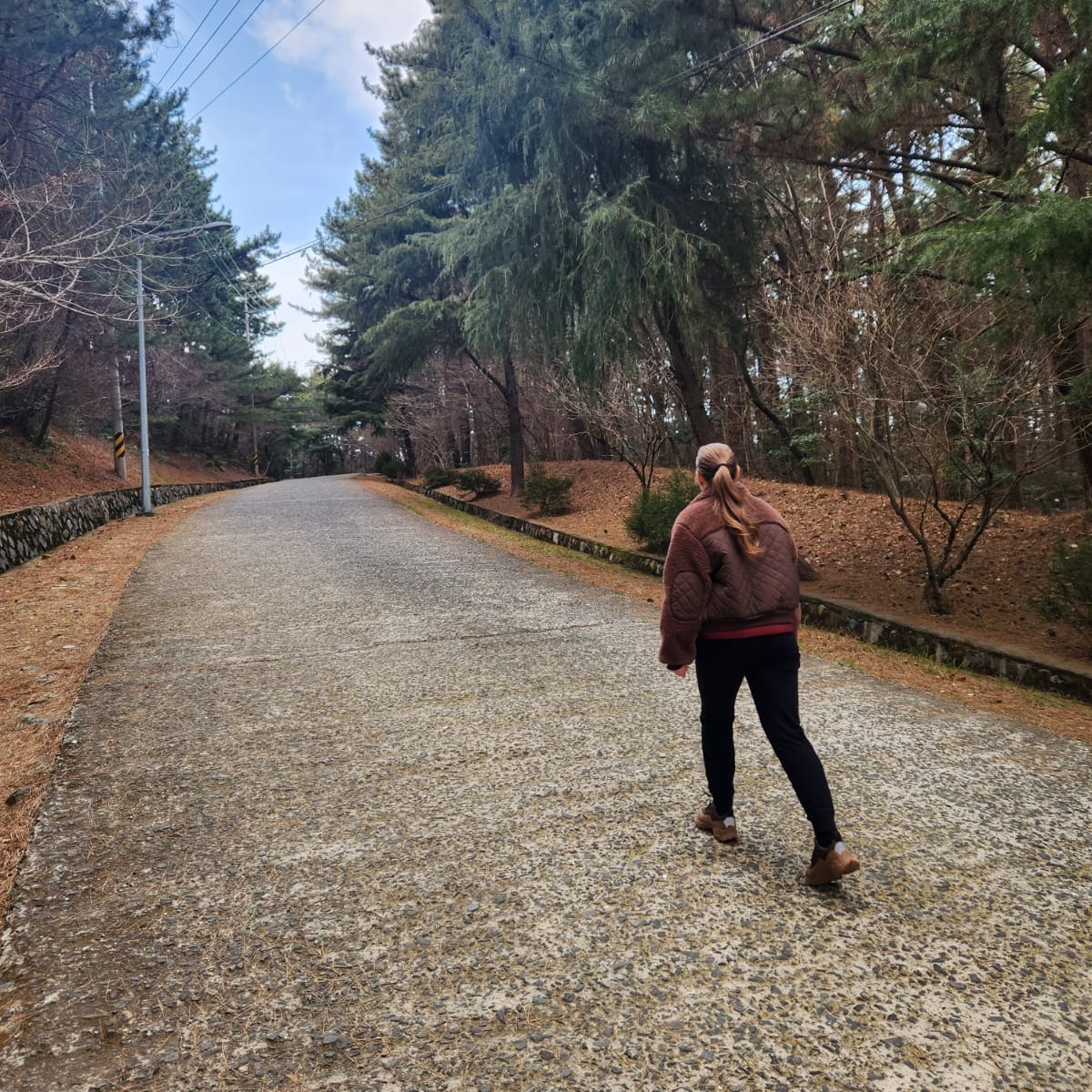 Roa Hiking Katharina Brown Gum 착용 스타일