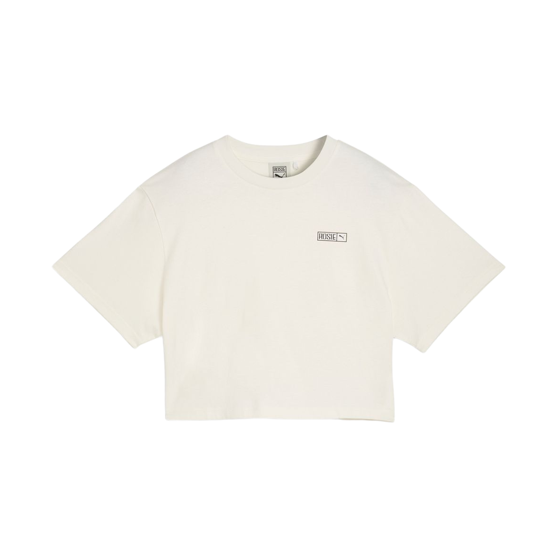633806-77 (W) Puma x Rosé Relax Knit T-Shirt Warm White