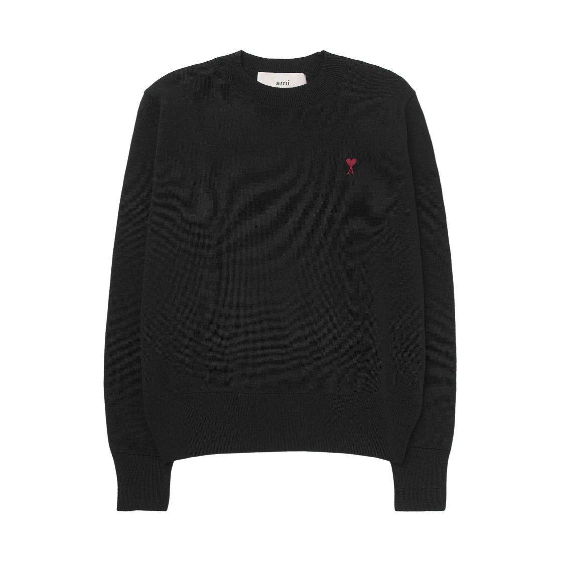 AMI AMI de Coeur Wool Knit Black · S