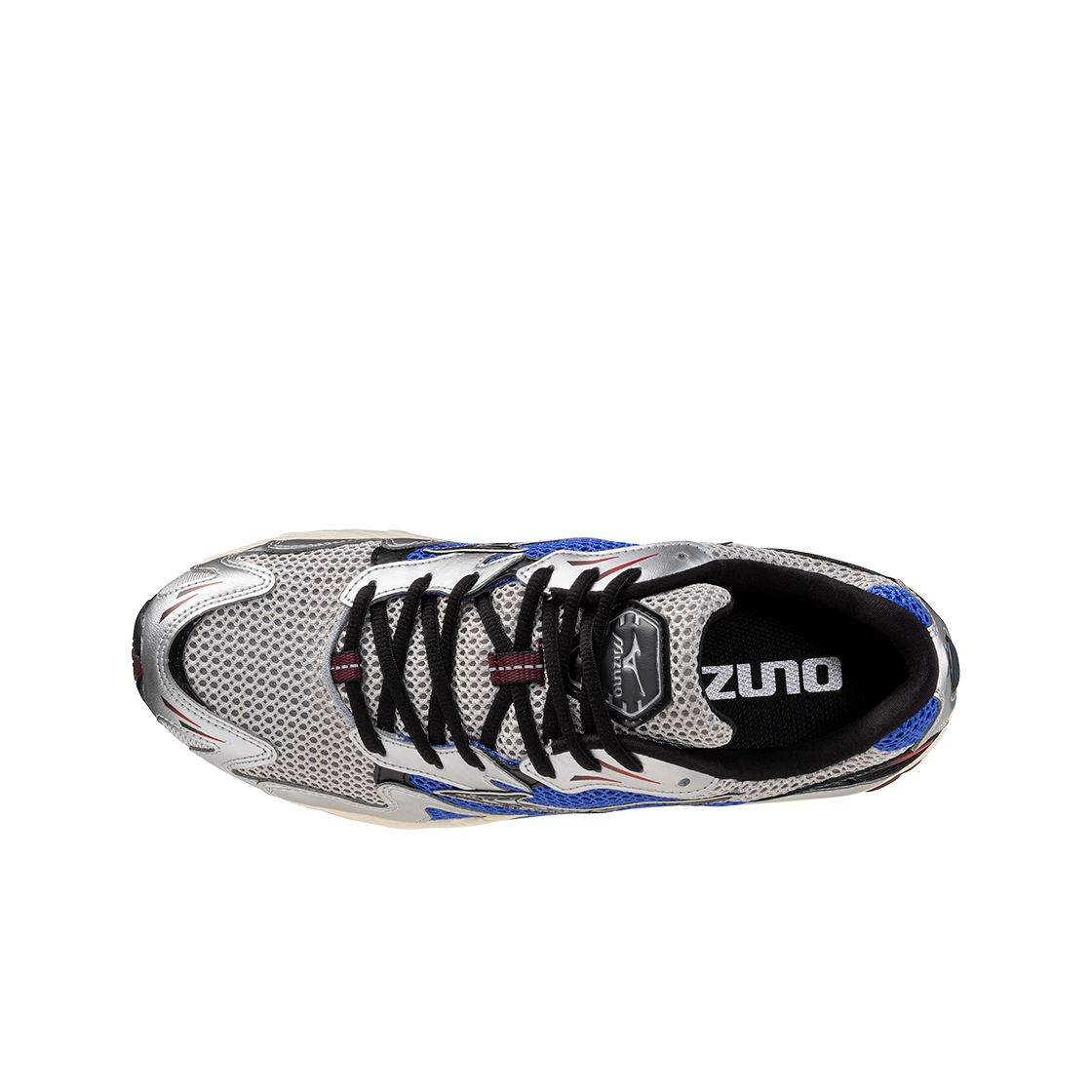 미즈노 웨이브 라이더 10 라이트 그레이 블랙 블루 - 26SS(Mizuno Wave Rider 10 Light Gray Black Blue - 26SS) - 4