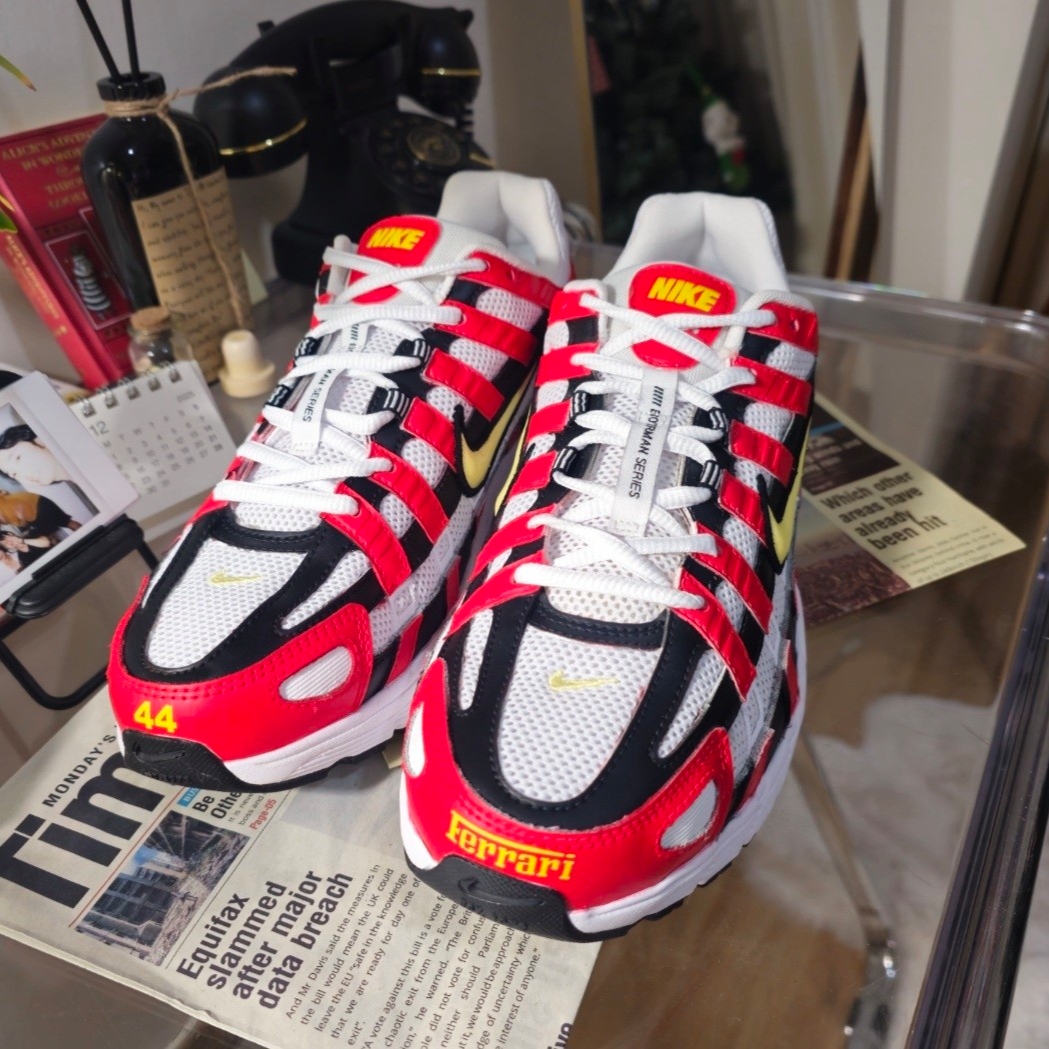 Nike P-6000 White Lemon Chiffon 착용 스타일 - 1
