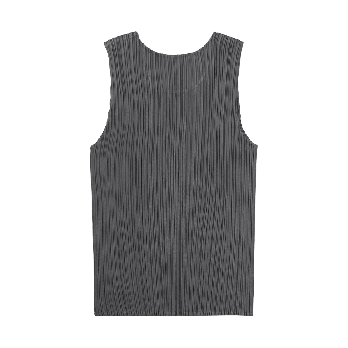(W) 플리츠 플리즈 이세이 미야케 베이직 탱크탑 그레이((W) Pleats Please Issey Miyake Basics Tack Top Grey) - 2