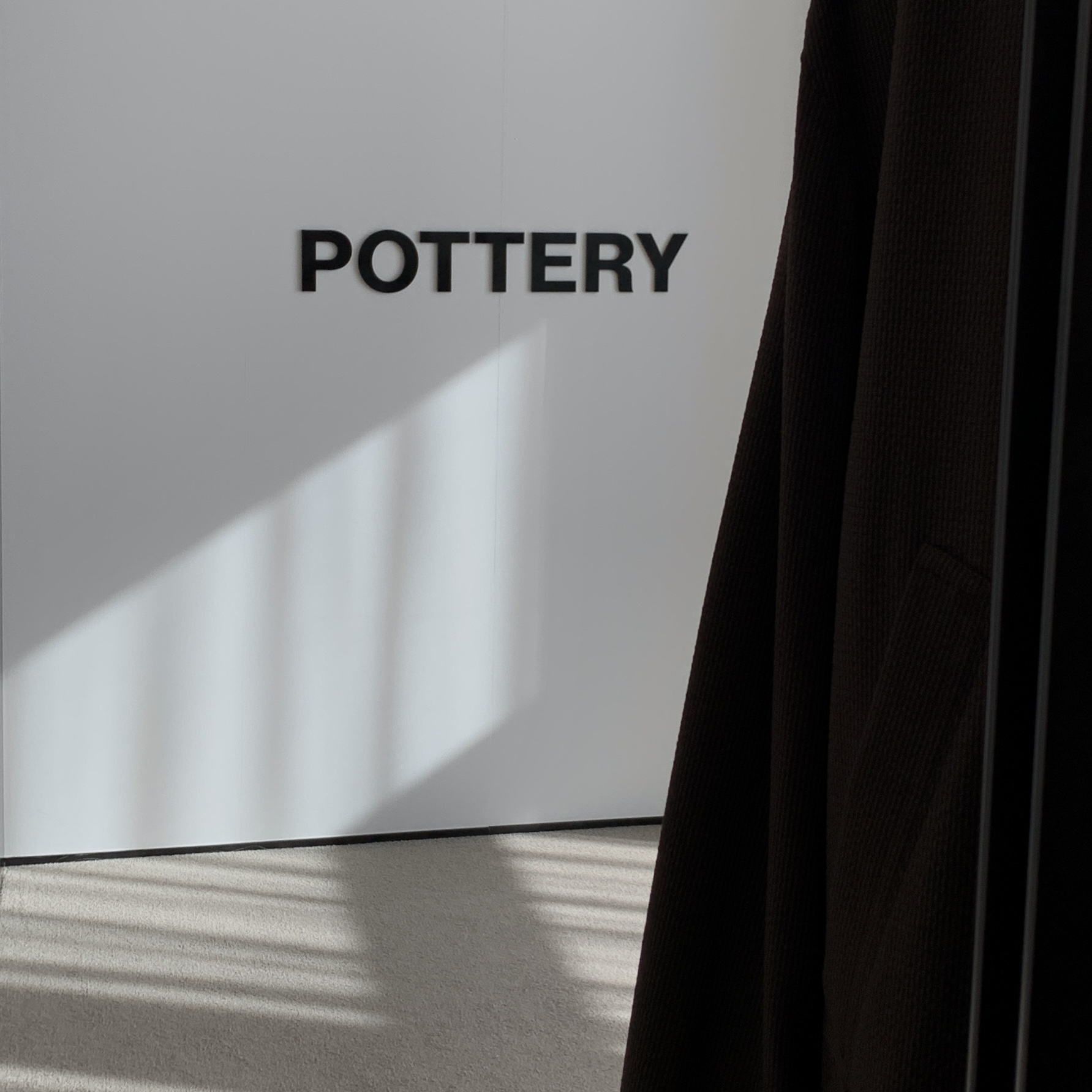 Pottery Wool Sports Jacket Black 착용 스타일 - 6