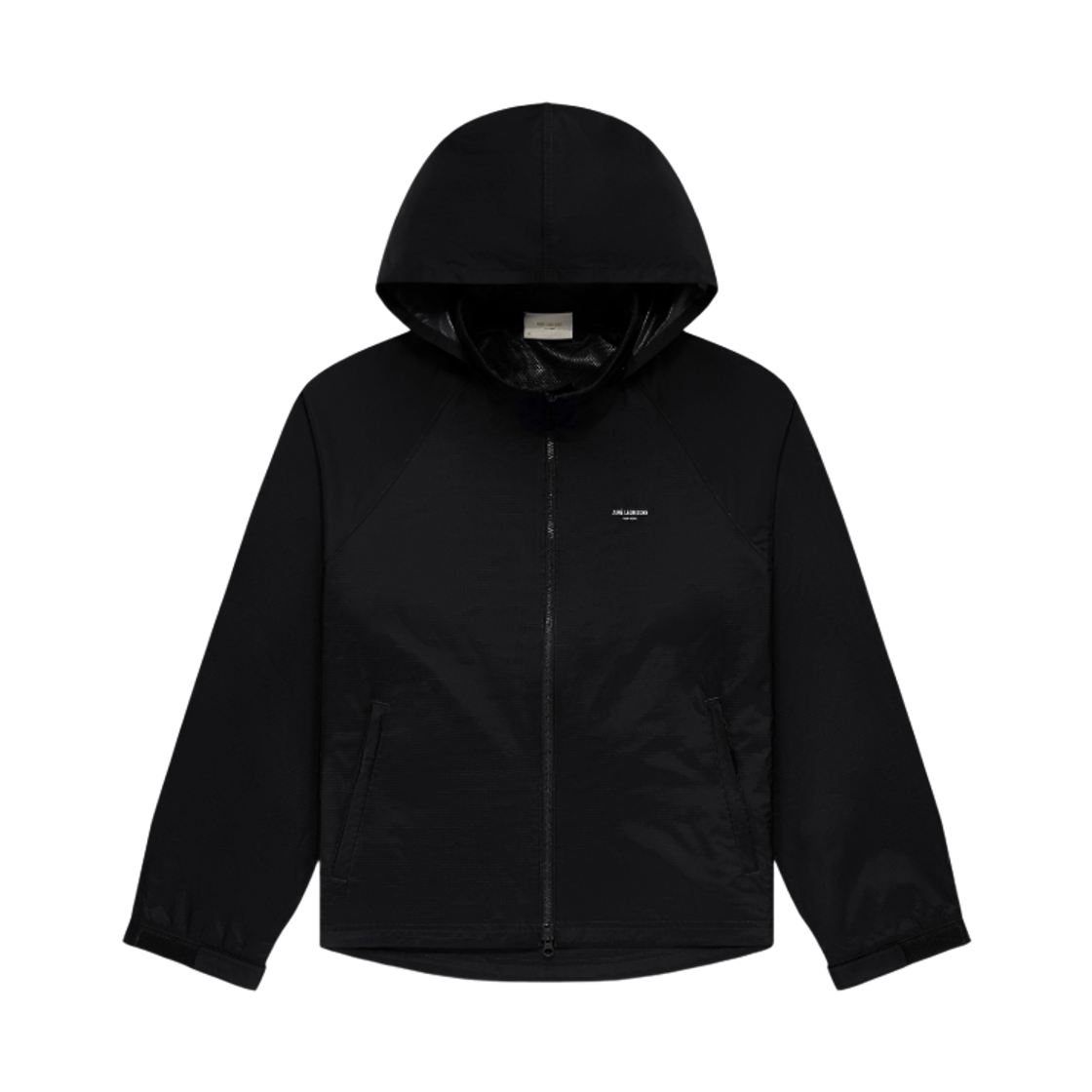 - Aime Leon Dore Micro Logo Nylon Jacket Jet Black