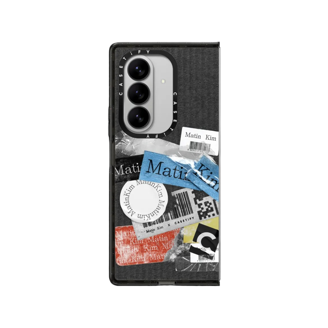 케이스티파이 x 마뗑킴 갤럭시 포스트박스 임팩트 케이스 매트 블랙(Castify x Matin Kim Galaxy Postbox Impact Case Matte Black) - 1
