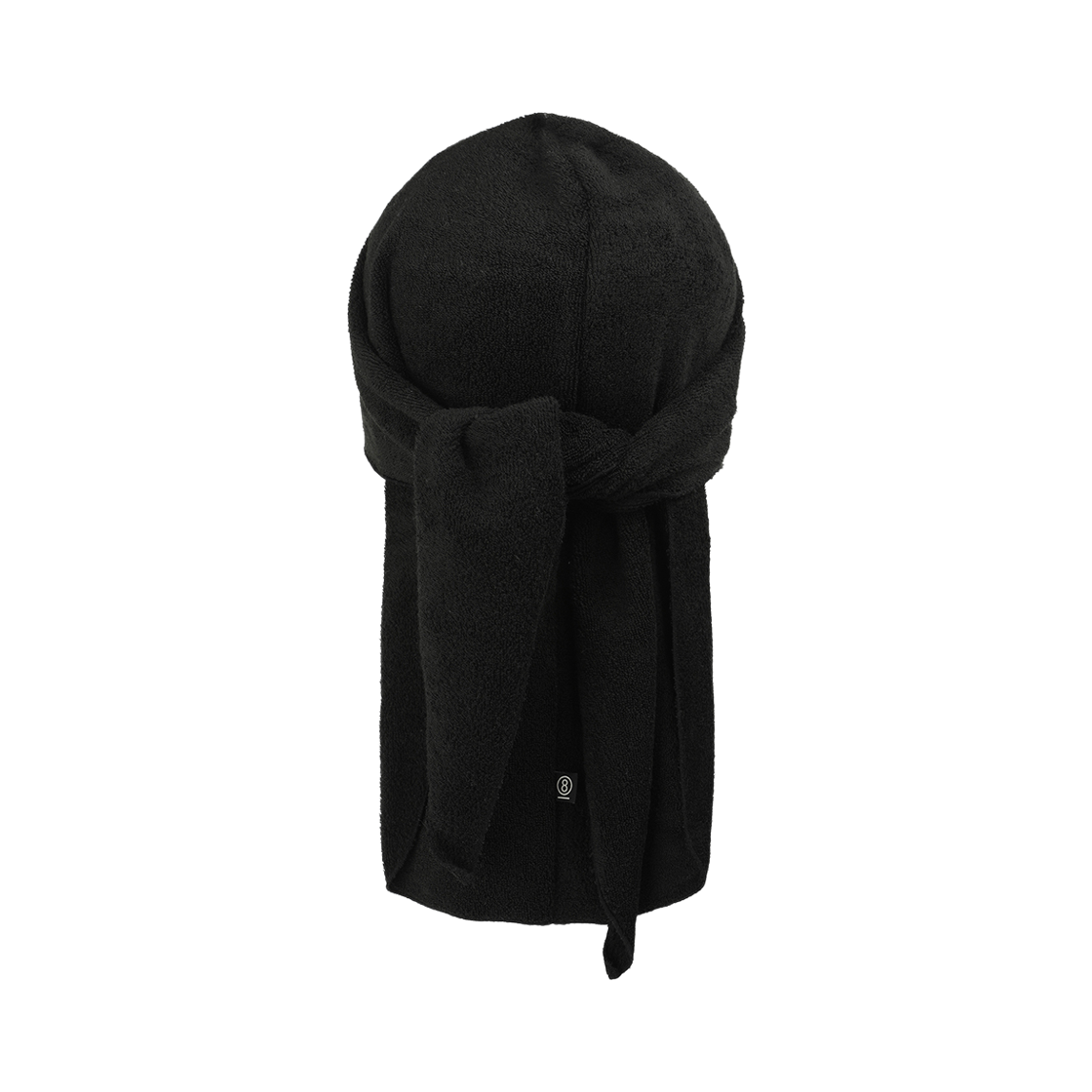 P25207013 Pose Number Eight Towel Durag (Black)