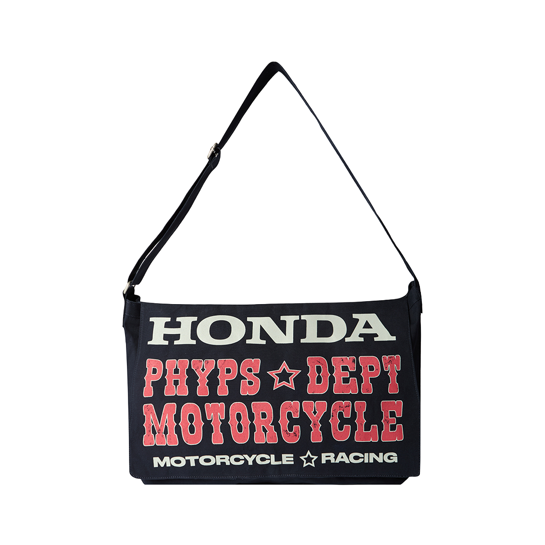 HGX2BG301SNA Honda Typography Duffel Canvas bag_Navy