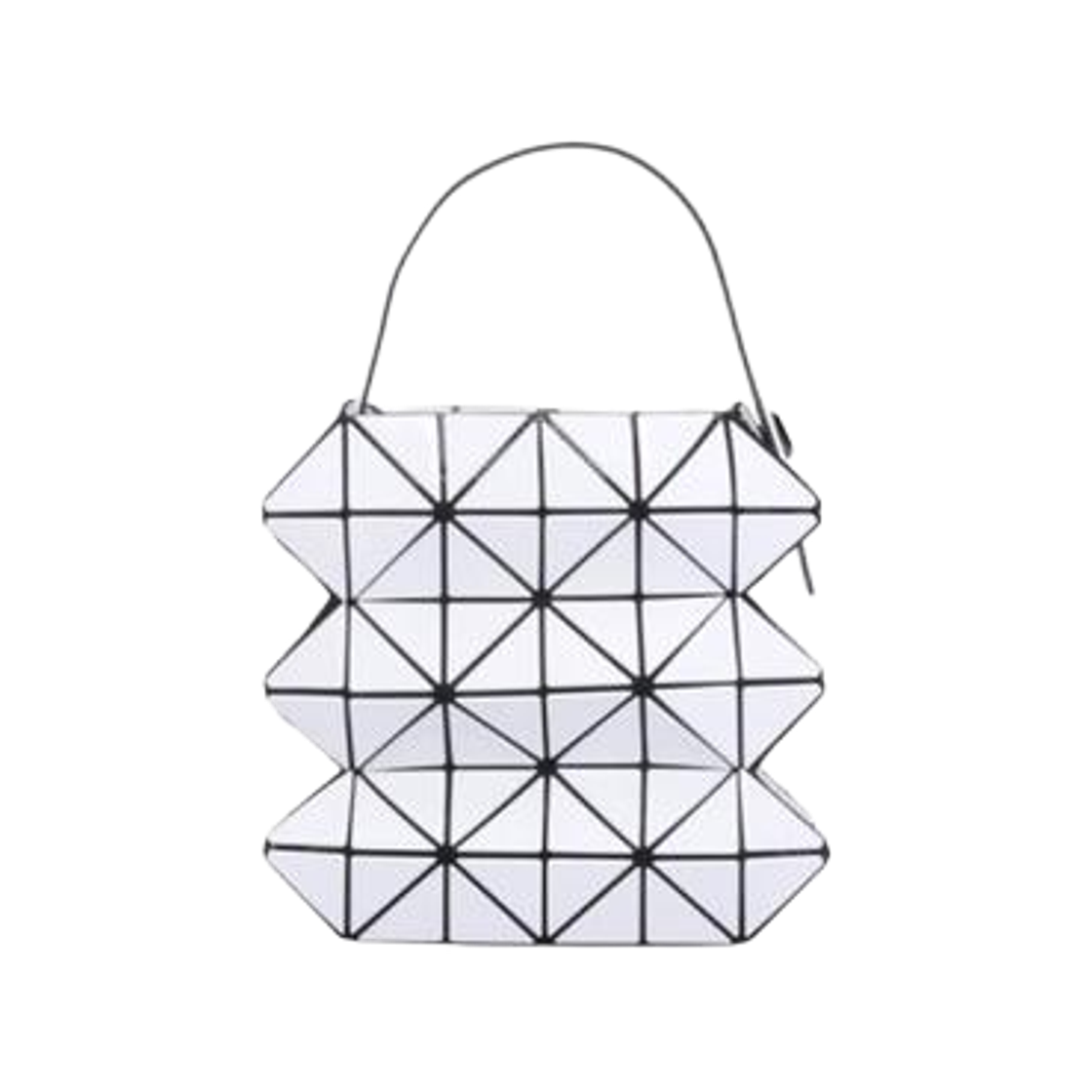 BB56-AG801-08 Bao Bao Issey Miyake Beyond Hand Bag Greyish White