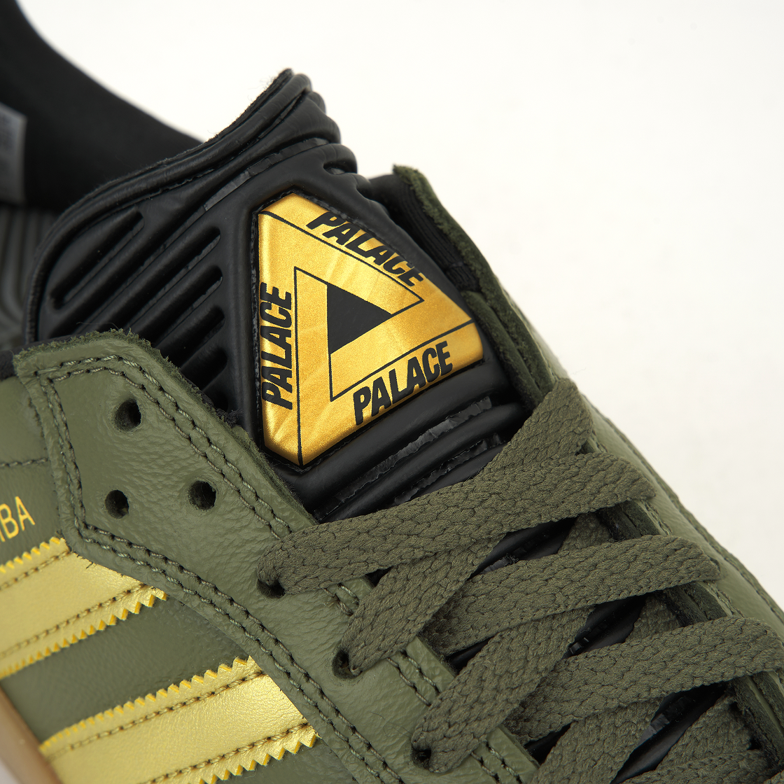 아디다스 x 팔라스 삼바 올리브 골드(Adidas x Palace Samba Olive Gold) - 7