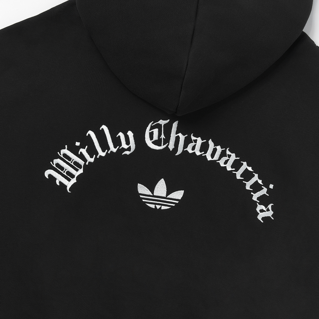 아디다스 x 윌리 차바리아 차바리아 헤비웨이트 지퍼 후드 블랙 - US 사이즈(Adidas x Willy Chavarria Chavarria Heavyweight Zip Hoodie Black - US Sizing) - 5