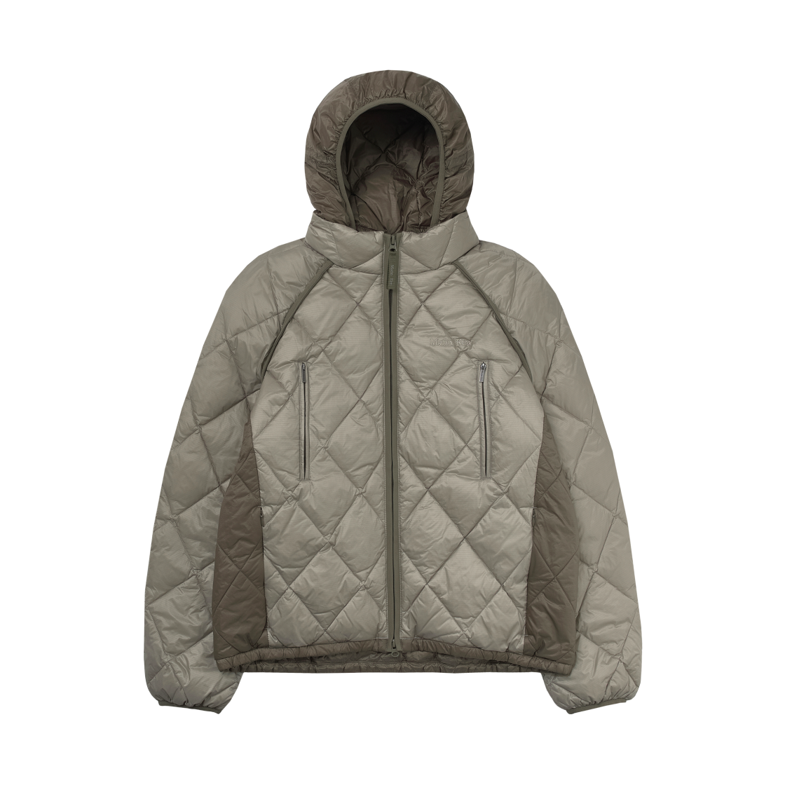 마뗑킴 퀼팅 후디 라이트웨이트 점퍼 다운 블렌디드 베이지(Matin Kim Quilting Hoody Lightweight Jumper Down Blended Beige) - 1