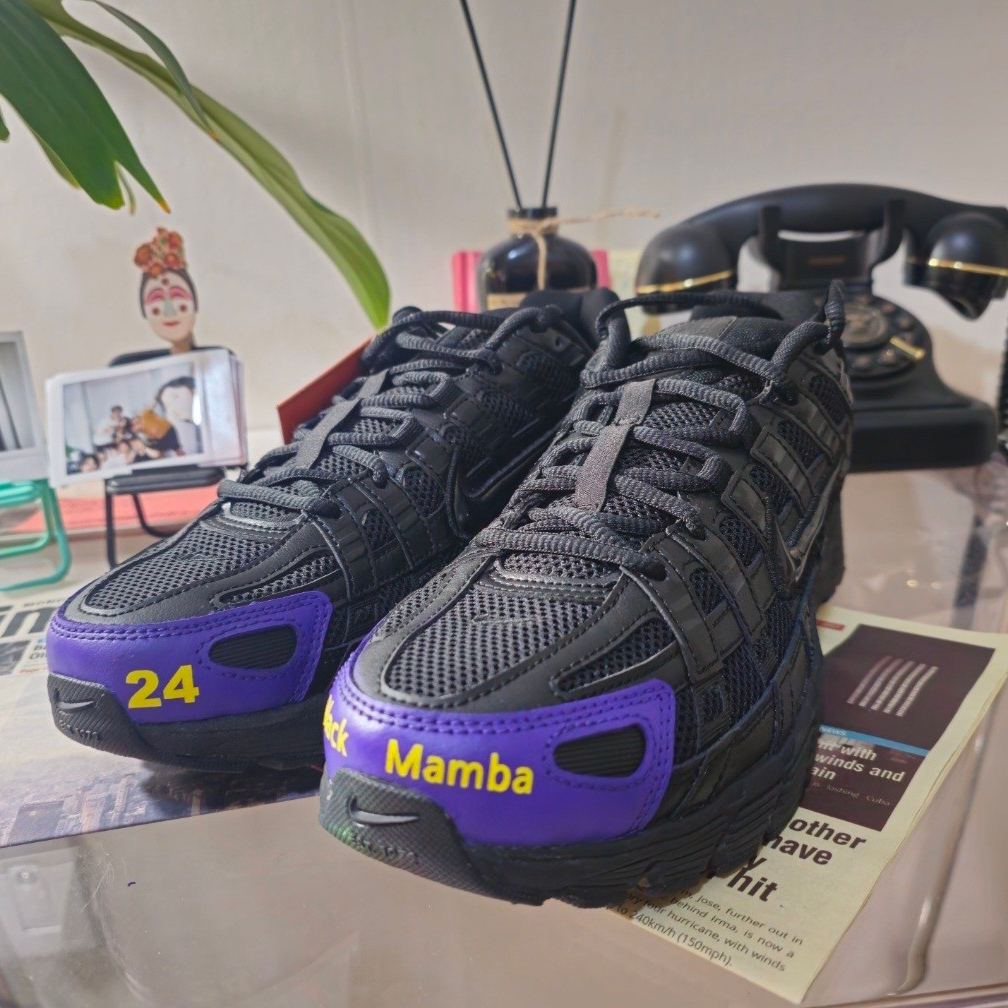 Nike P-6000 Black 착용 스타일 - 1