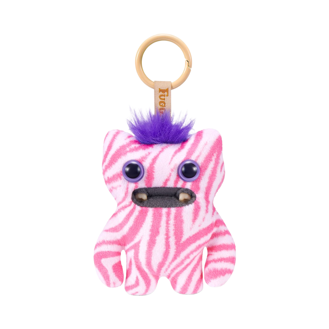 퍼글러 베이비 와이드 위어도 키링 핑크(Fuggler Baby Wide Weirdo Keyring Pink)