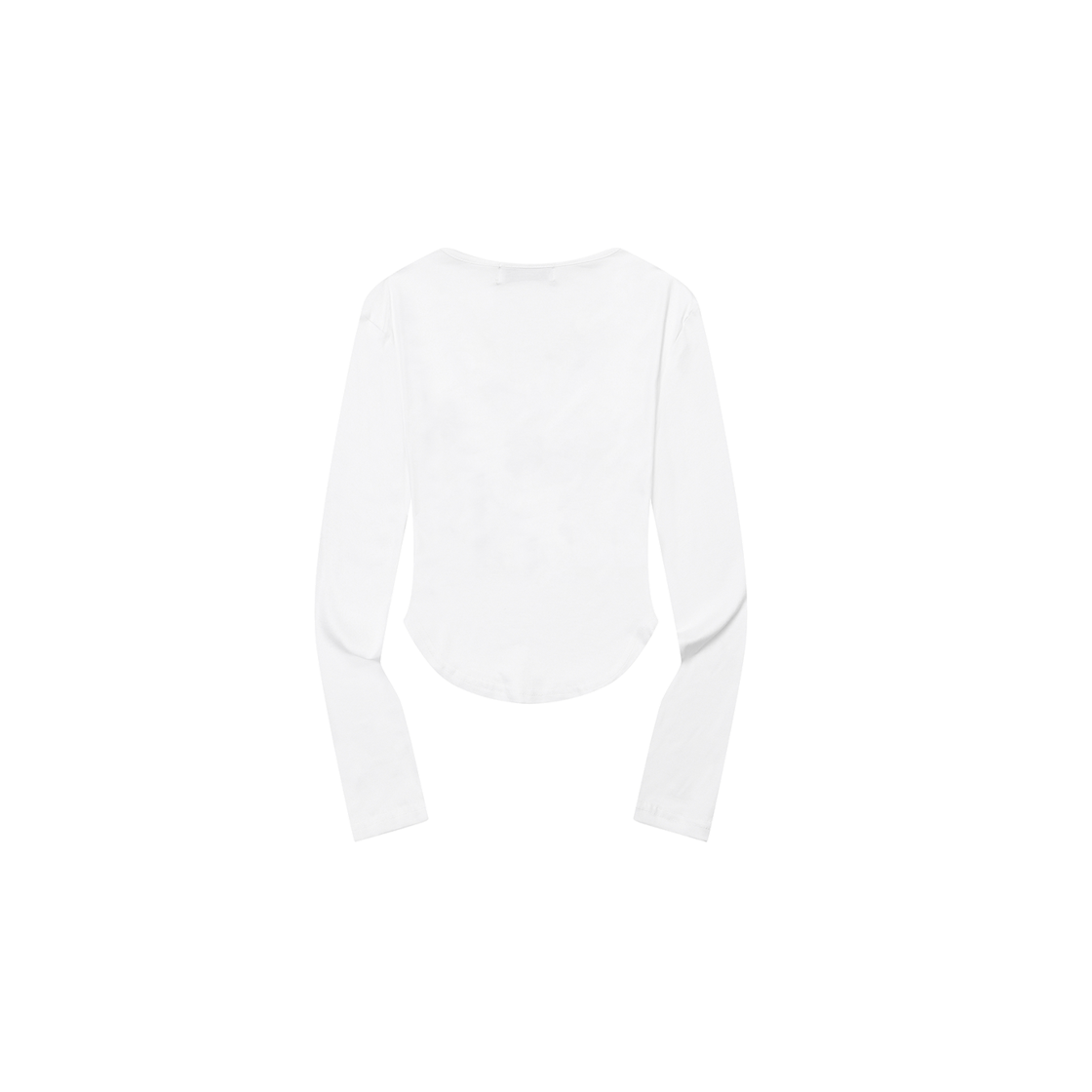 무센트 사하라 호피 십자가 유넥 굴림 긴팔티 (2컬러) 화이트 - 호피 차콜(MUCENT Sahara Leopard Cross U-Neck Long Sleeve T (2Color) White - Leopard Charcoal) - 2