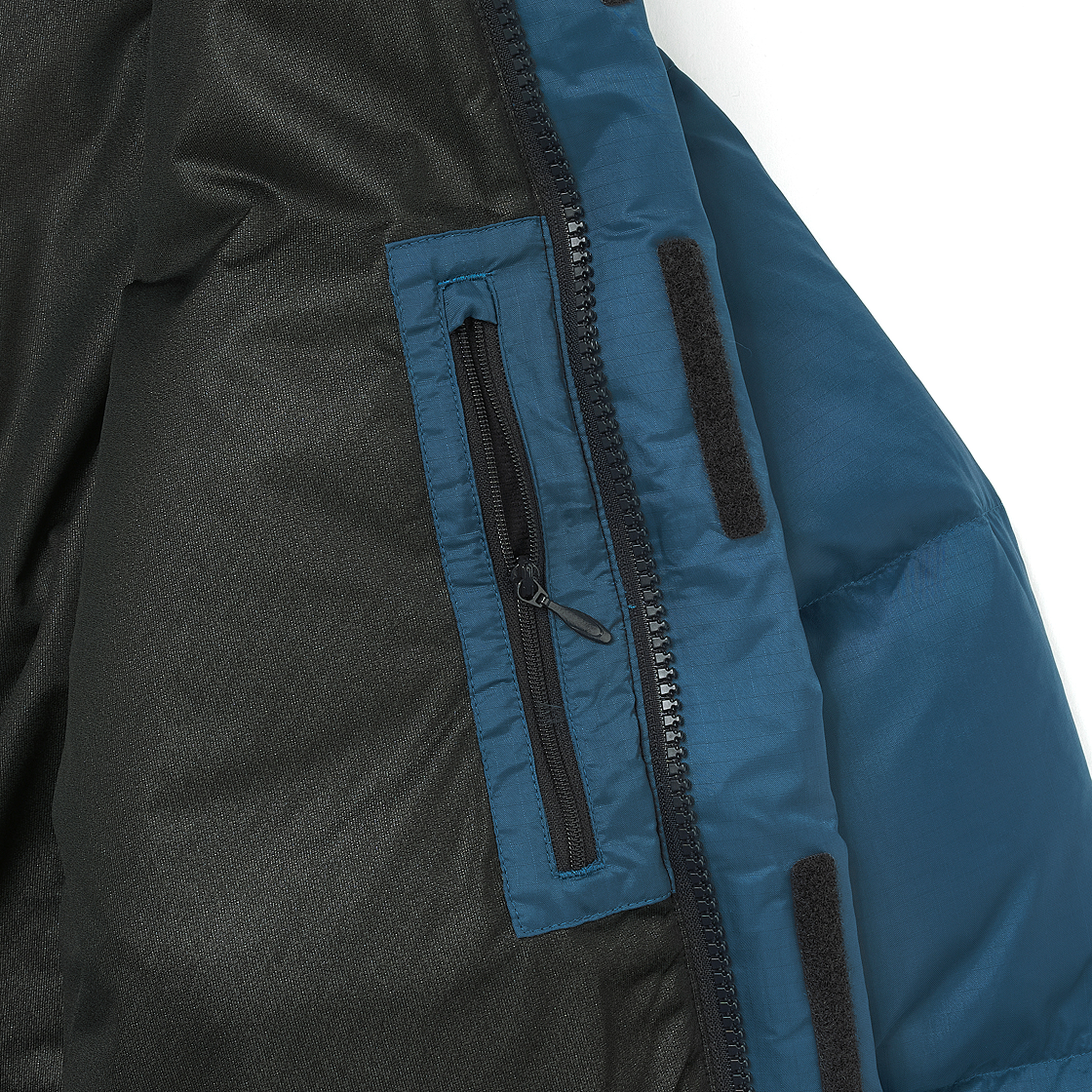 디스이즈네버댓 x 고어텍스 윈드스토퍼 푸퍼 다운 자켓 블루(Thisisneverthat x Gore-Tex Windstopper Puffer Down Jacket Blue) - 9