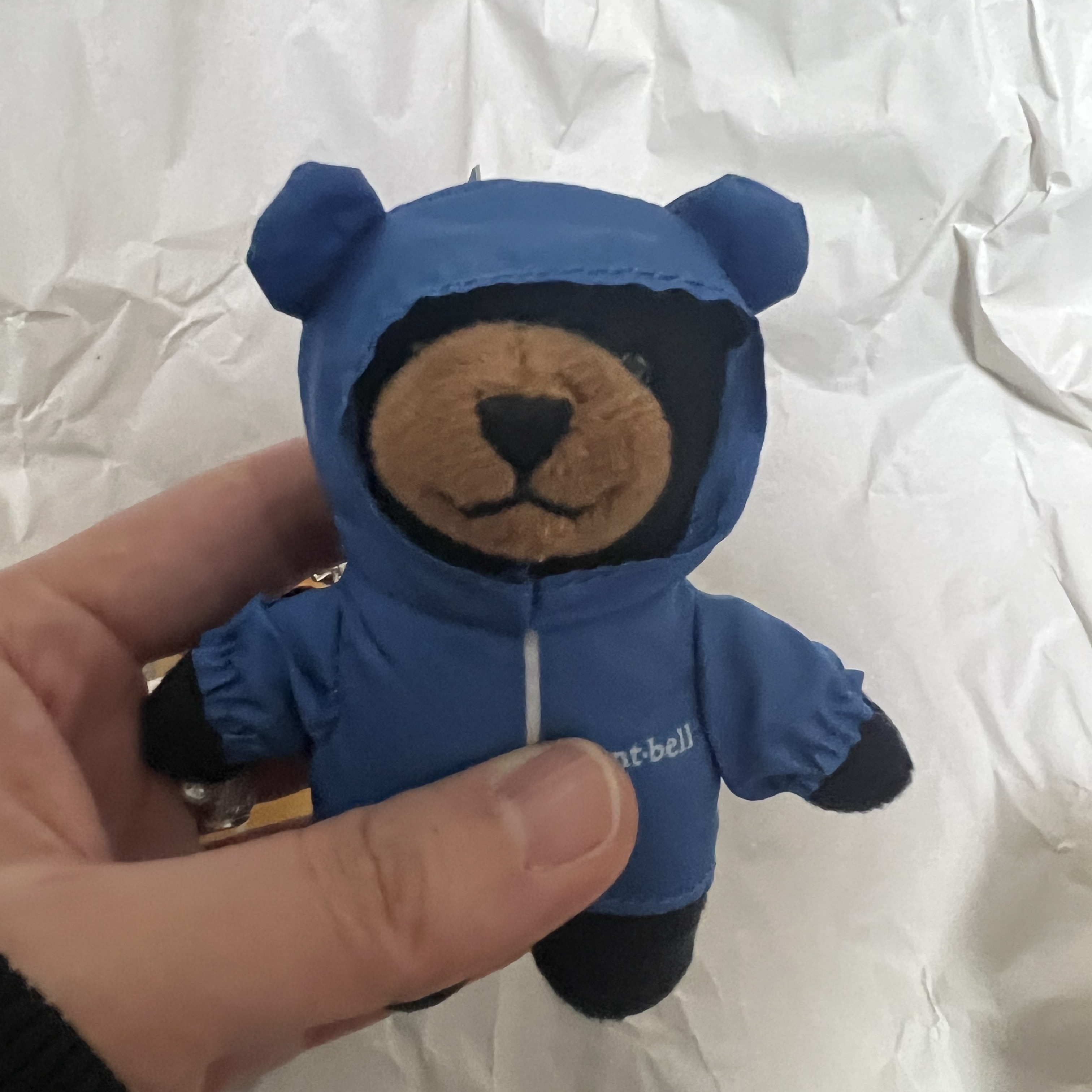 Montbell Strap Monta Bear Yellow, Montbell Strap Monta Bear Blue 착용 스타일 - 2