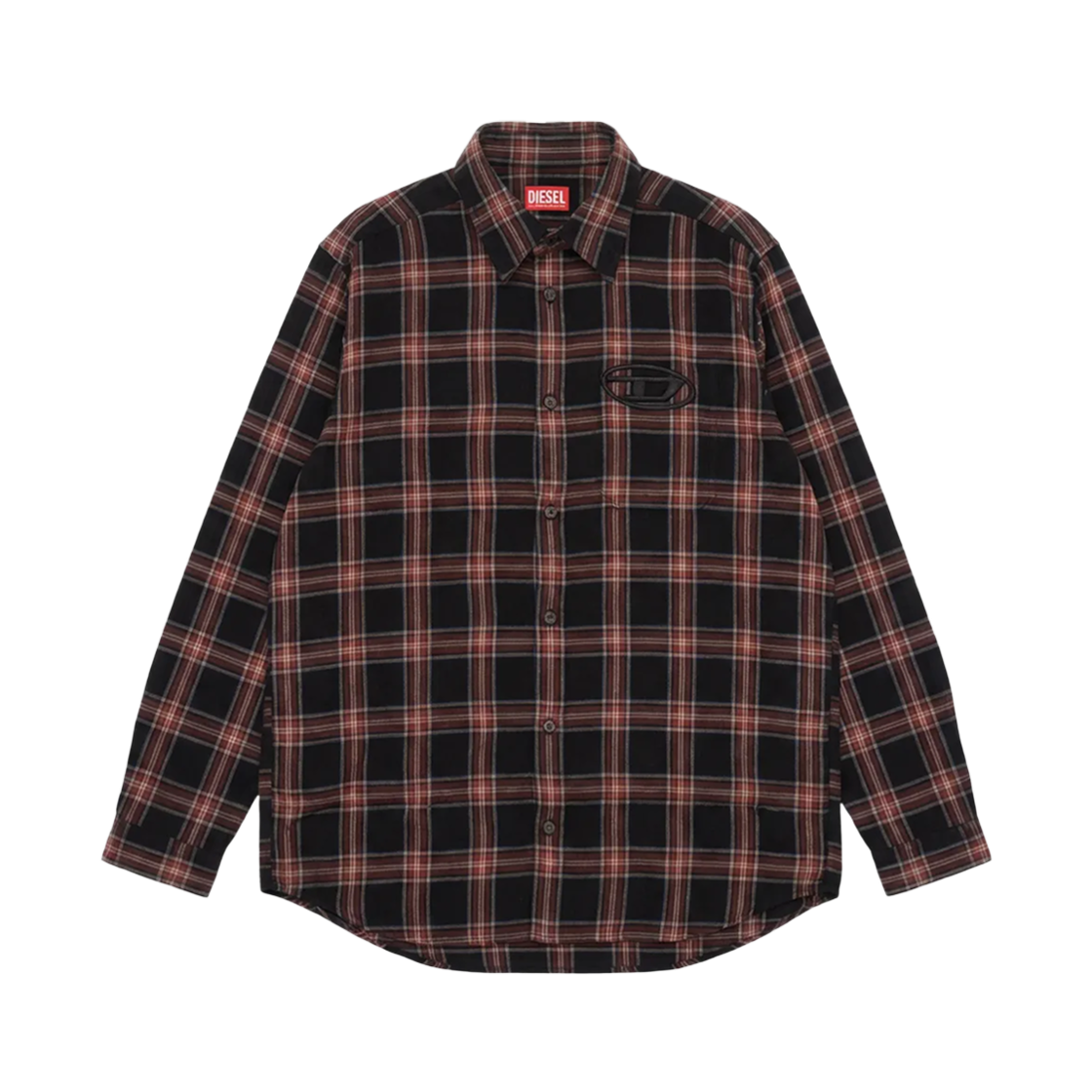 A194450AJFI-9XX Diesel D Logo Shirt Multicolor