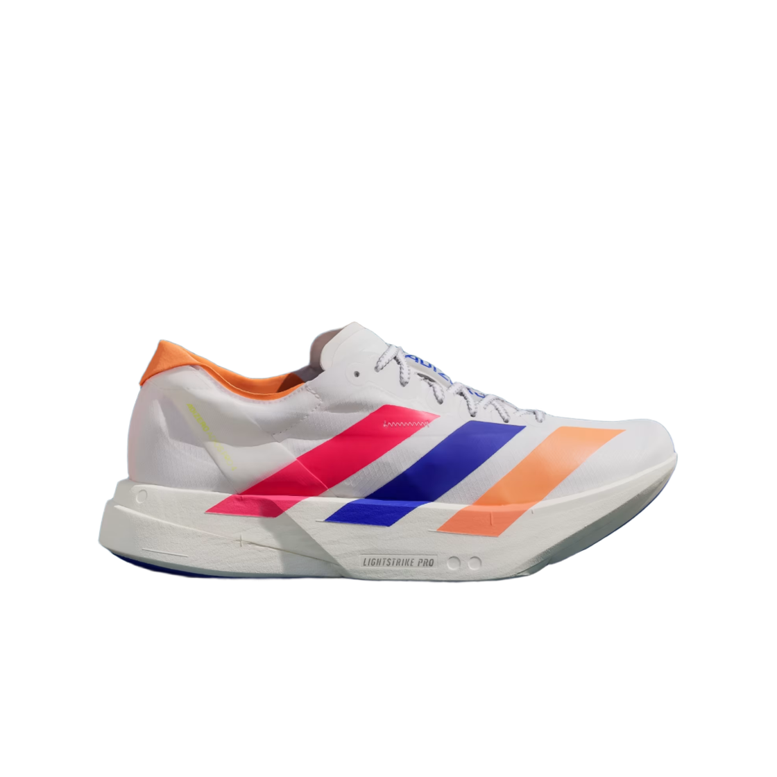 아디다스 서울 마라톤 아디제로 아디오스 프로 4 클라우드 화이트 루시드 레드