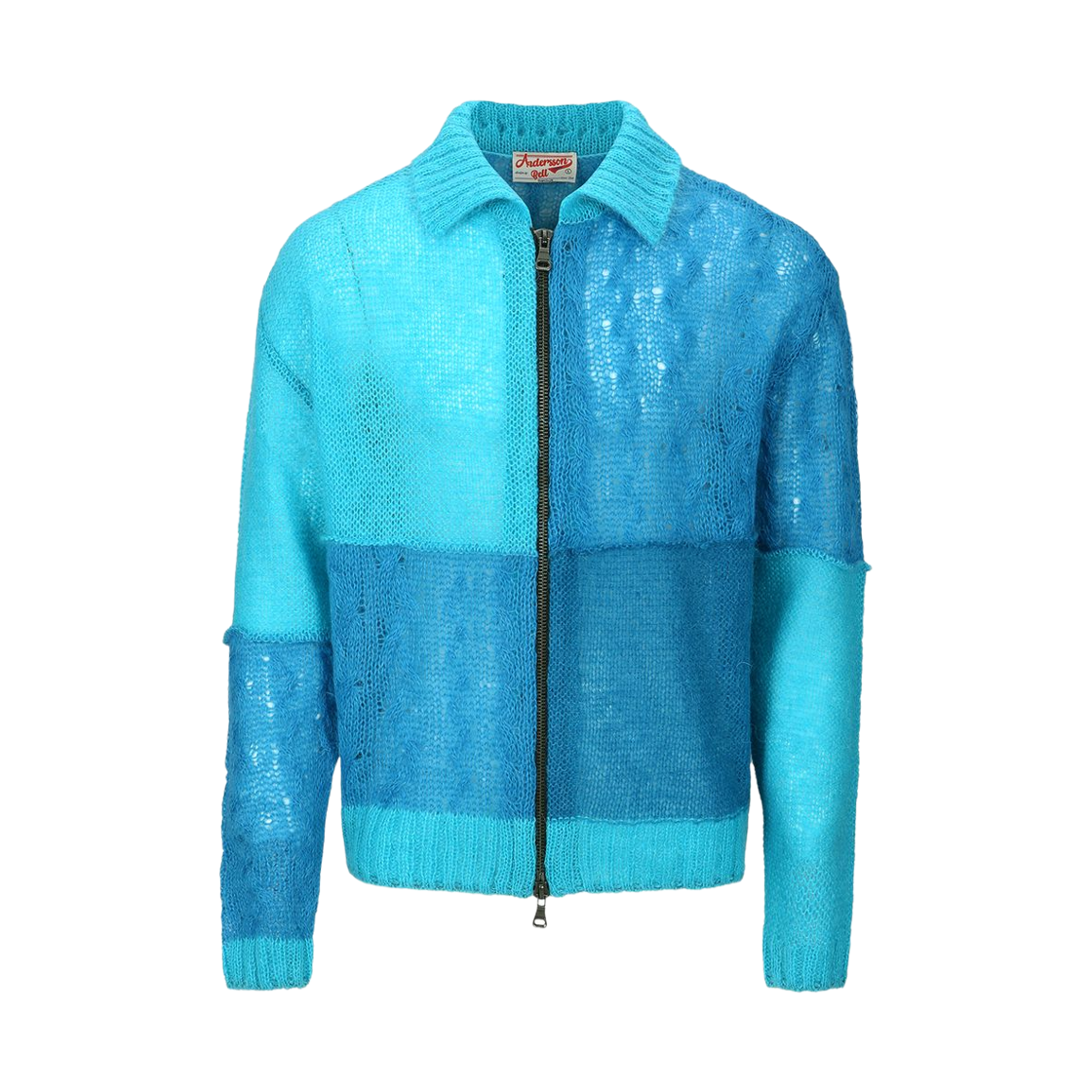 앤더슨벨 마테이라 패치워크 가디건 블루(Andersson Bell Mateira Patchwork Cardigan Blue)