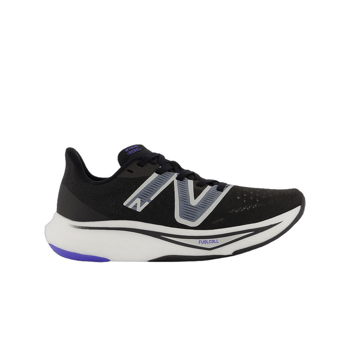 WFCXMB3 (W) New Balance Fuelcell Rebel v3 Black - D Wide