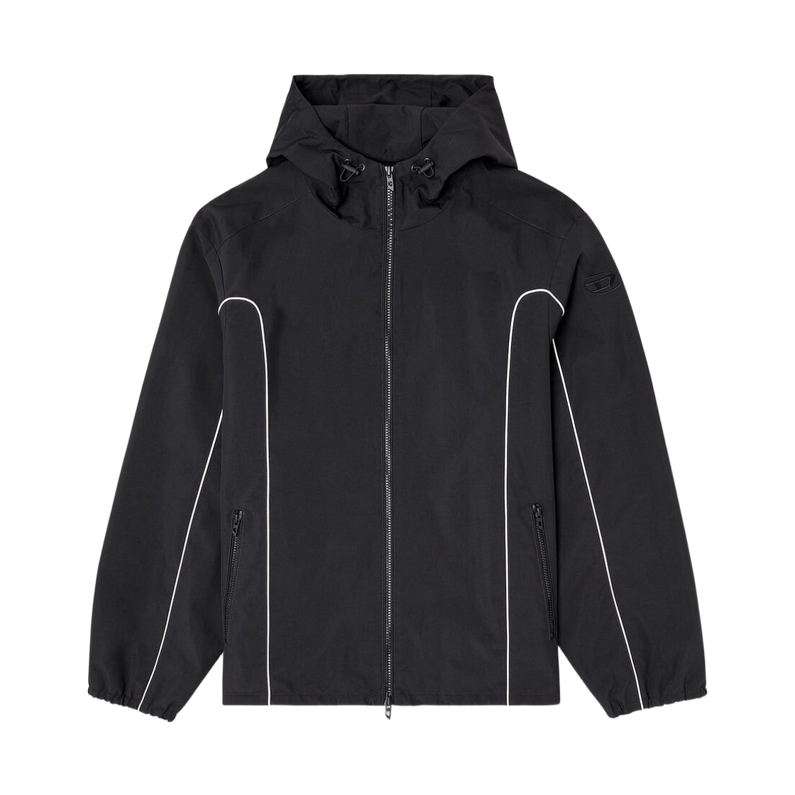 A204570DGAM-9XXA Diesel J-Hives-Wrd Jacket Black