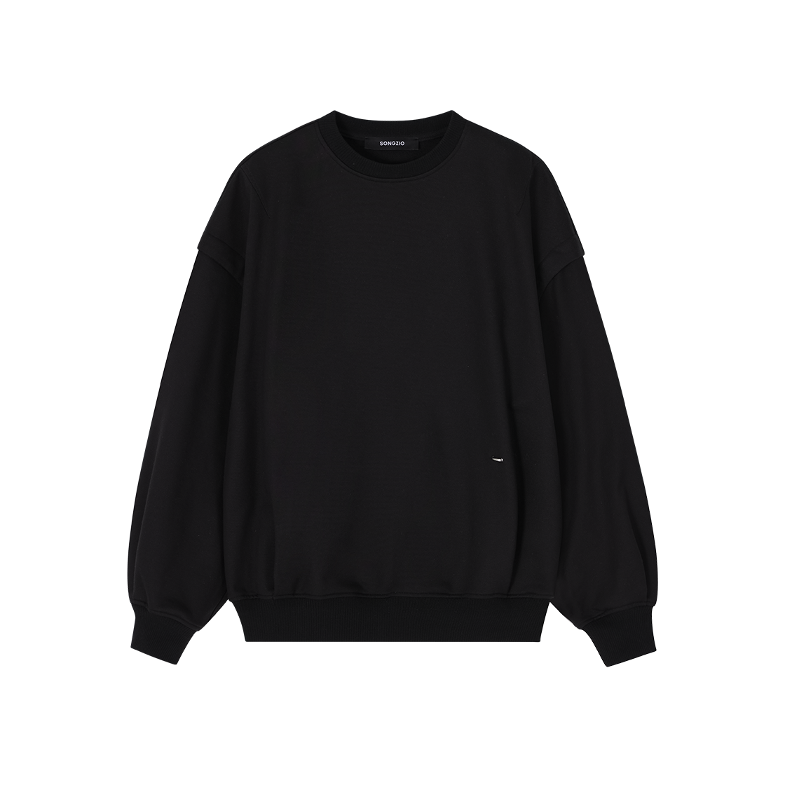 송지오 컬렉션 아크엔젤 메타 스웻셔츠 블랙(SONGZIO COLLECTION Archangel Meta Sweatshirt Black) - 2