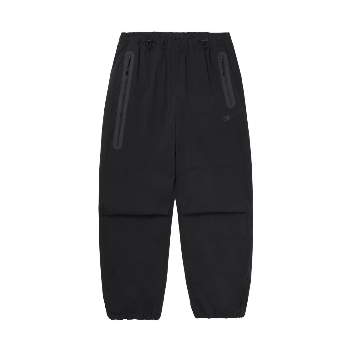 나이키 테크 우븐 오픈 헴 팬츠 블랙 - 아시아(Nike Tech Woven Open Hem Pants Black - Asia)