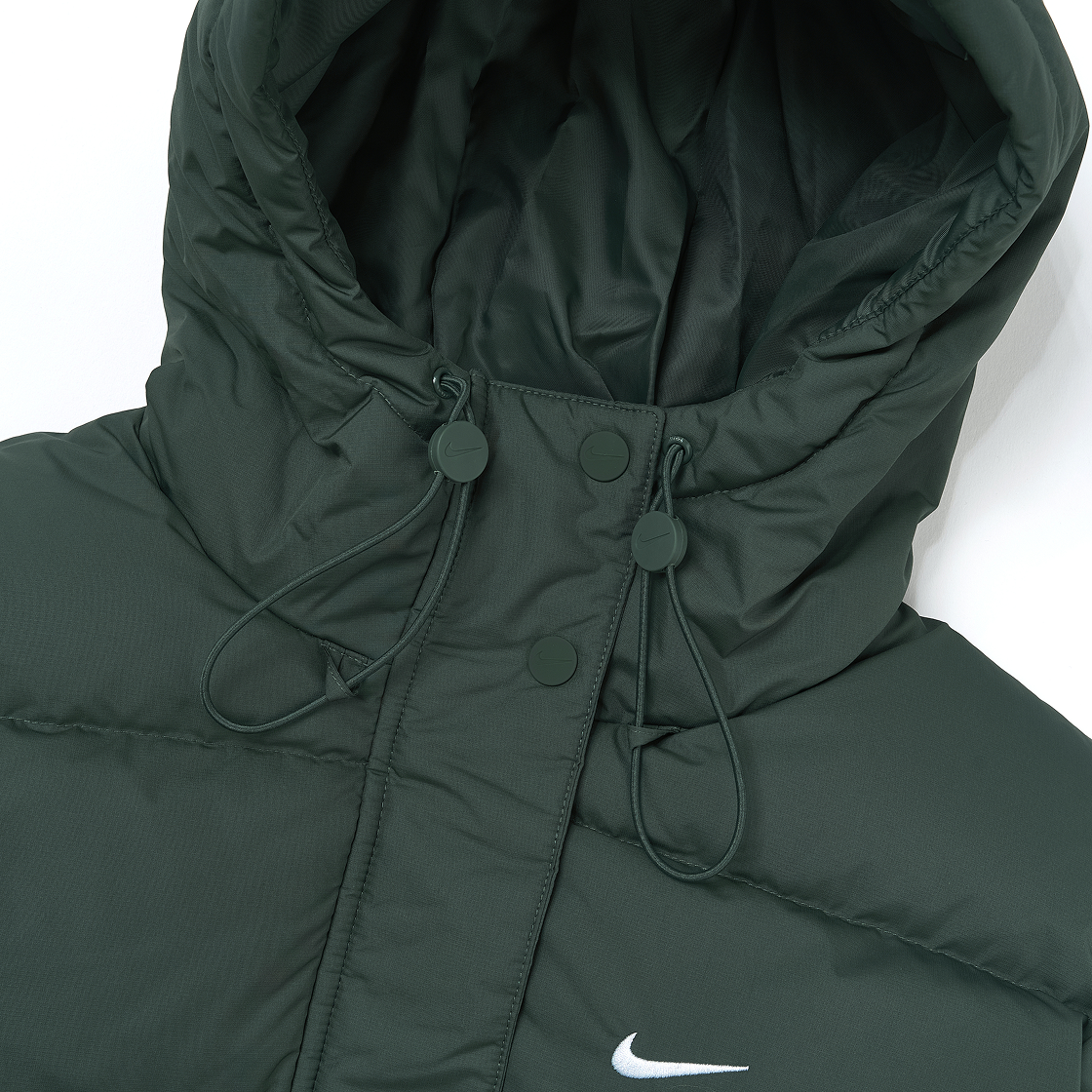 (W) 나이키 NSW 메트로 써마핏 루즈 다운 자켓 빈티지 그린 화이트 - 아시아((W) Nike NSW Metro Therma-Fit Loose Down Jacket Vintage Green White - Asia) - 3