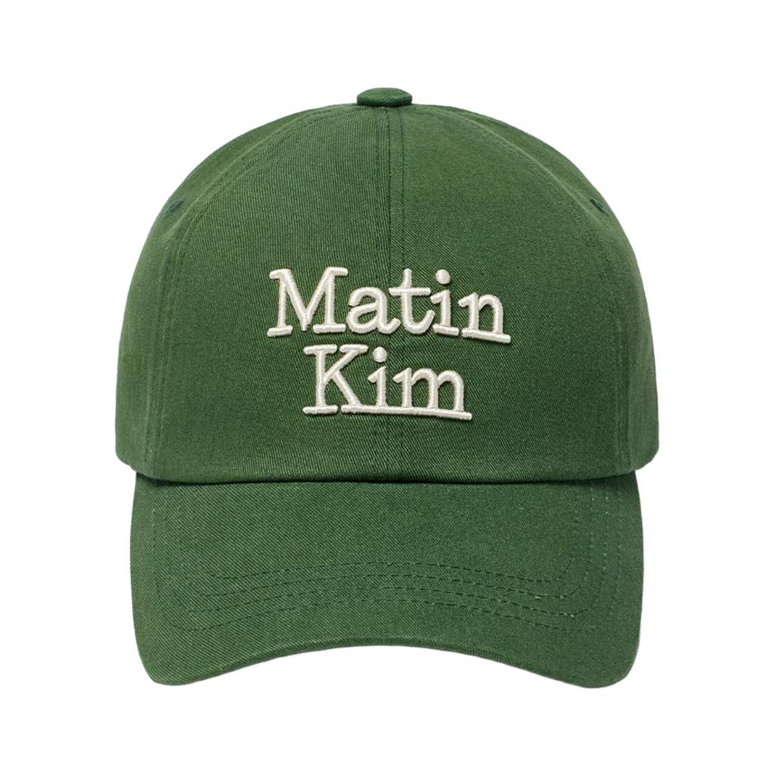 MK2500HT002VGN Matin Kim Matin Volume Logo Ball Cap Green