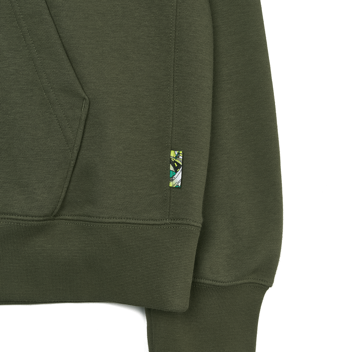 나이키 SB 플리스 풀오버 후드 미디엄 올리브 화이트 - 아시아(Nike SB Fleece Pullover Hoodie Medium Olive White - Asia) - 5