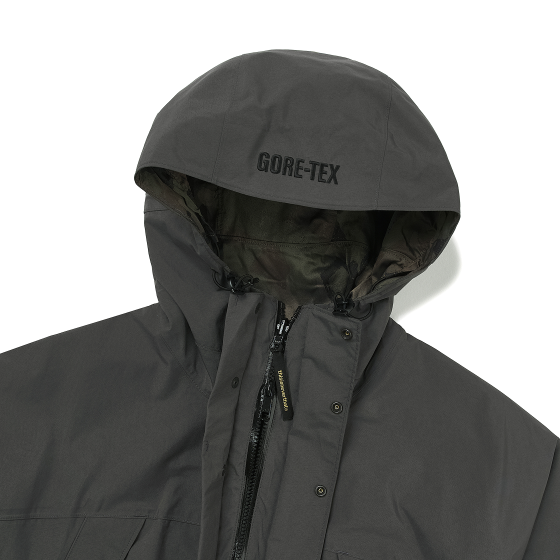 디스이즈네버댓 x 고어텍스 2L 리버시블 자켓 브라운(Thisisneverthat x Gore-Tex 2L Reversible Jacket Brown) - 3