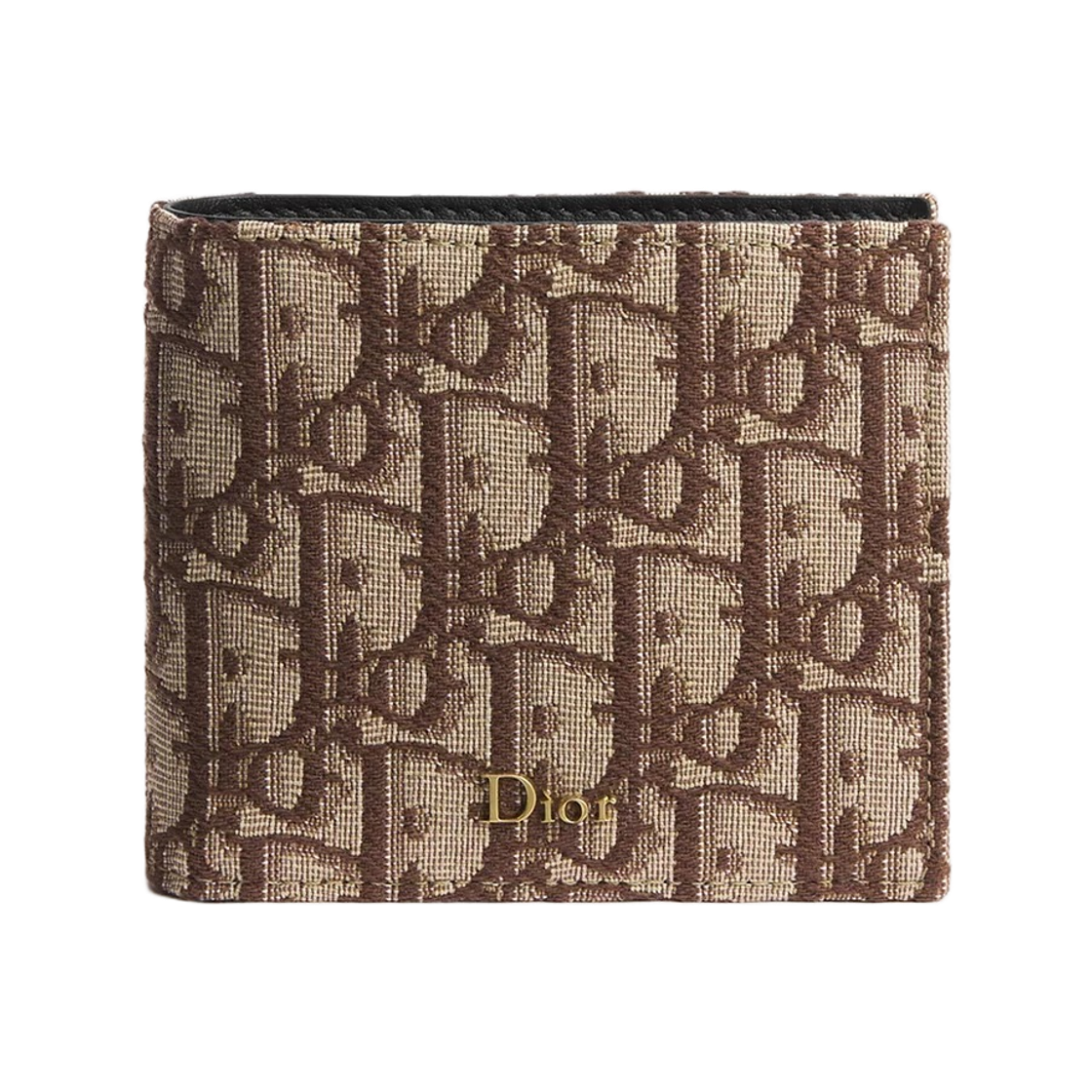 2ESBC027YYE-H45E Dior Wallet Dior Oblique Jacquard Brown