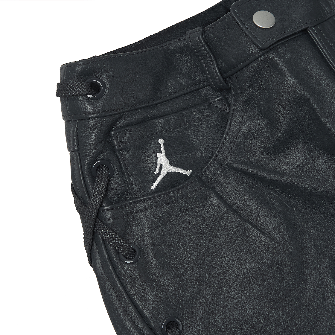 (W) 조던 x 트래비스 스캇 레더 팬츠 다크 스모크 그레이 - 아시아((W) Jordan x Travis Scott Lace Pants Dark Smoke Grey - Asia) - 3