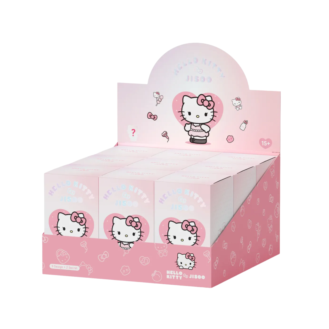 [헬로키티 x 지수] 플러쉬 키링 세트(9ea)([HELLO KITTY x JISOO] Plush Keychain Set(9ea))
