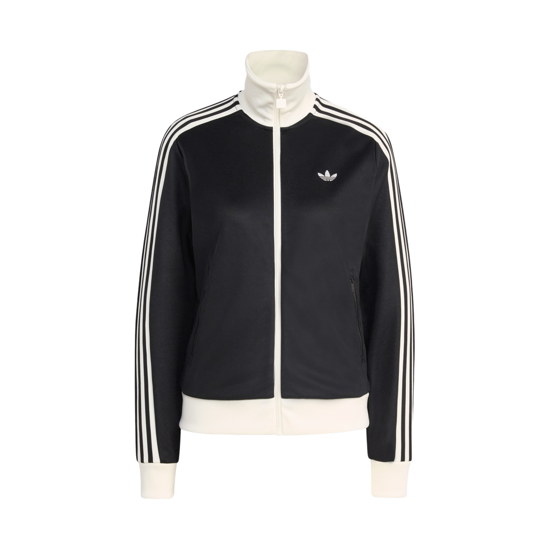 KD7969 (W) Adidas Classic Track Top Black White - US Sizing