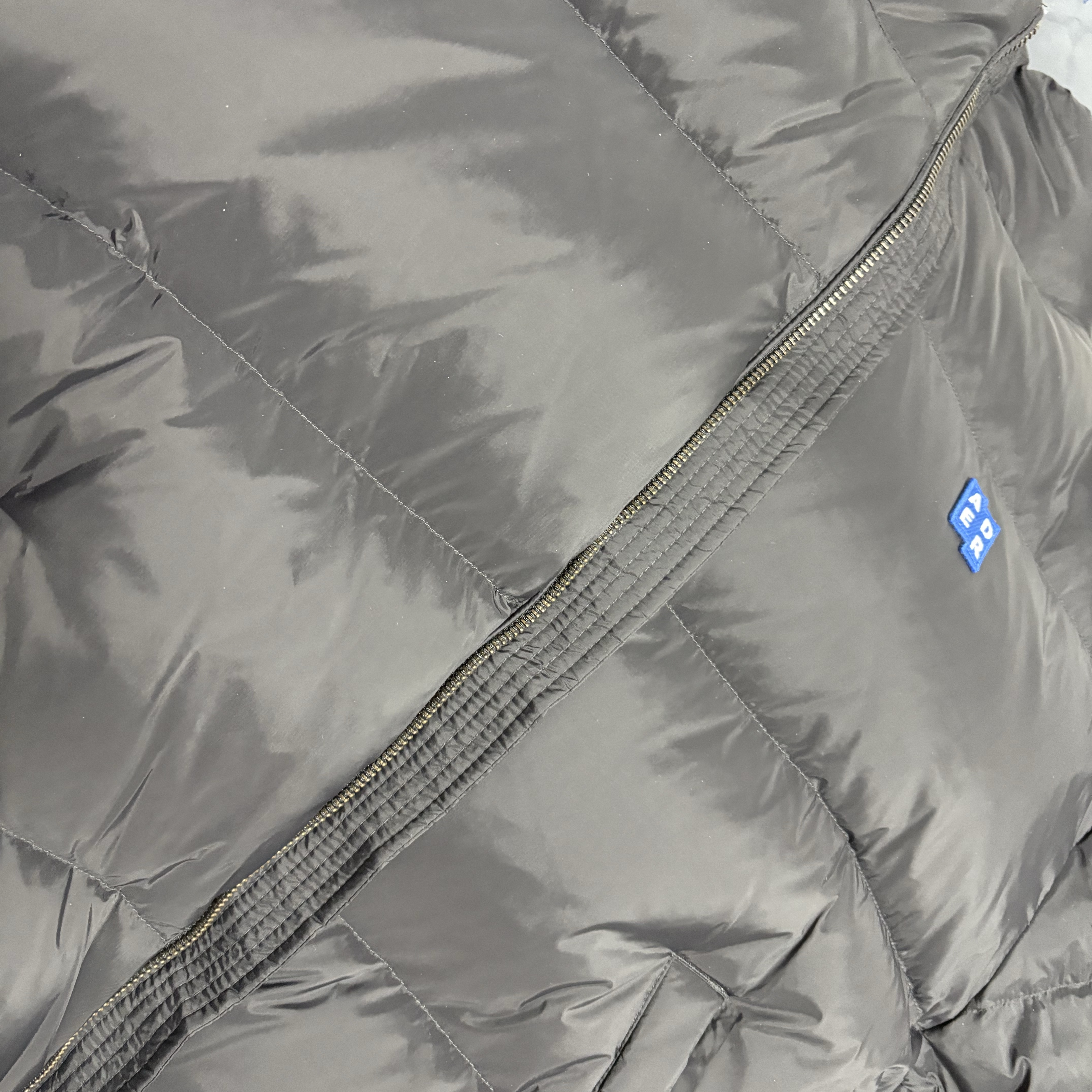 Ader Error Sig; TRS/BL Tag Puffer Jacket 01 Noir 착용 스타일 - 1