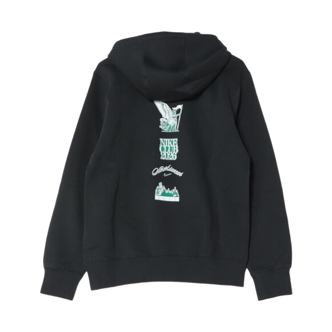 나이키 NSW 클럽 플리스 후드 블랙 (IF0690-010)(Nike NSW Club Fleece Hoodie Black (IF0690-010)) - 2