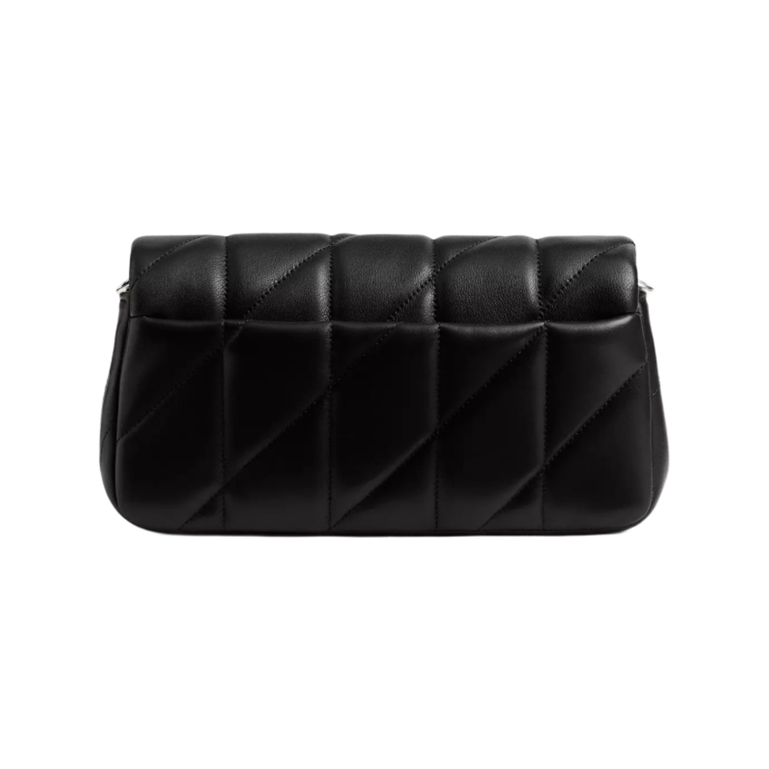 코치 태비 체인 퀄팅 크로스바디백 19 실버 블랙(Coach Tabby Chain Crossbody Bag 19 with Quilting Silver Black) - 2