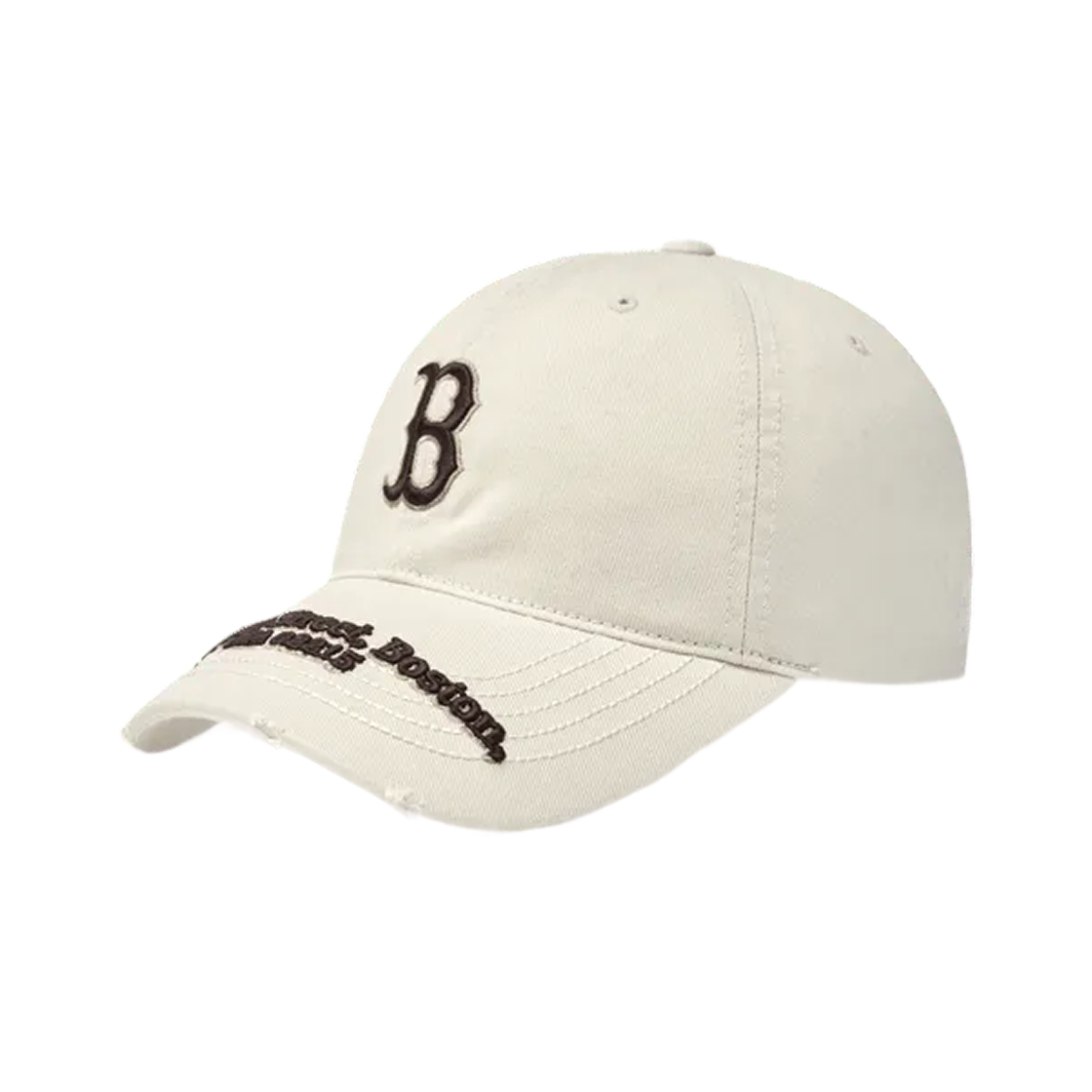 3ACPB026N-43SAL MLB Street Address Unstructured Ball Cap Boston Red Sox Light Beige