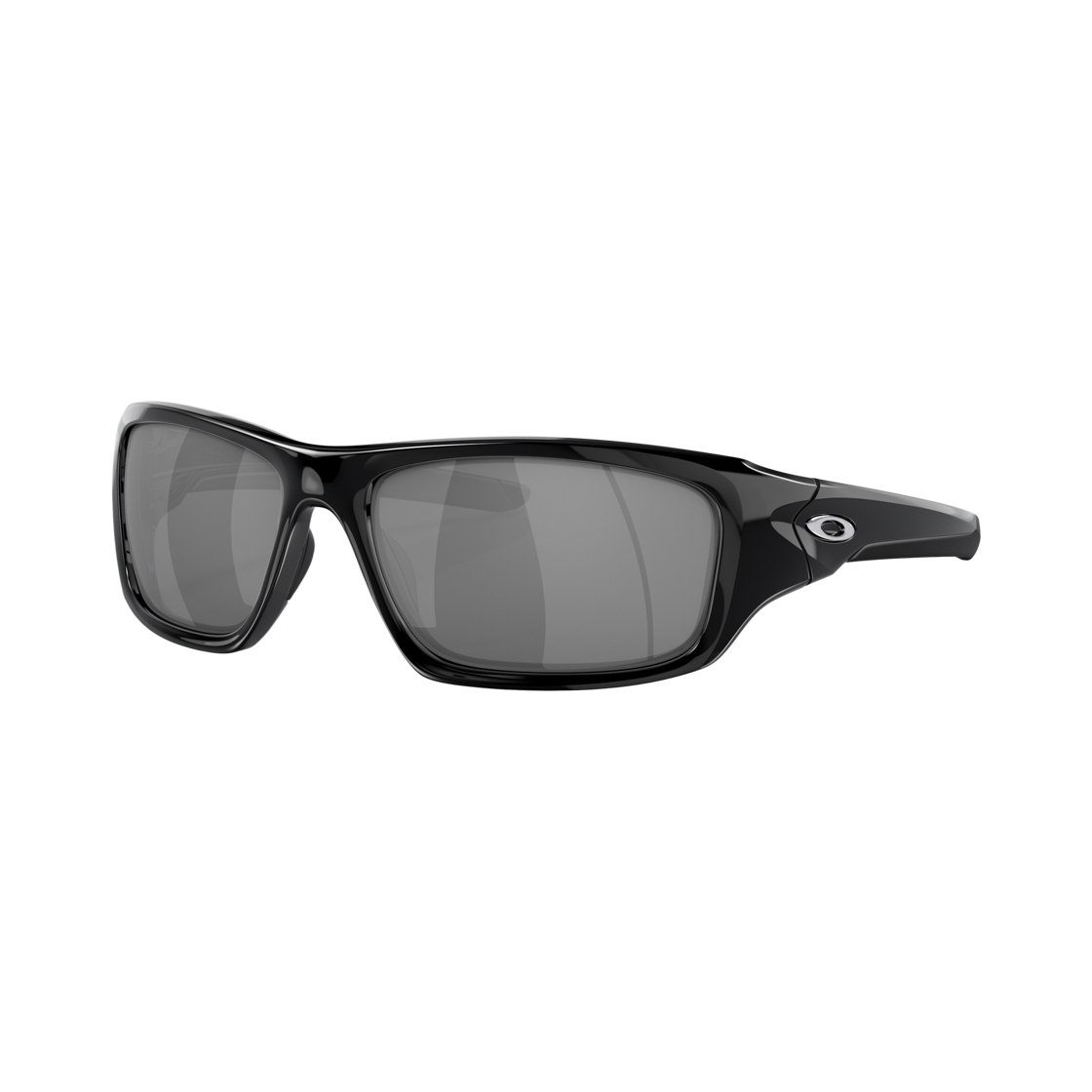 오클리 밸브 폴리쉬드 블랙 프레임 블랙 이리듐 렌즈 하이 브릿지 핏(Oakley Valve Polished Black Frame Black Iridium Lenses High Bridge Fit) - 1