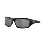 Oakley Valve Polished Black Frame Black Iridium Lenses High Bridge Fit