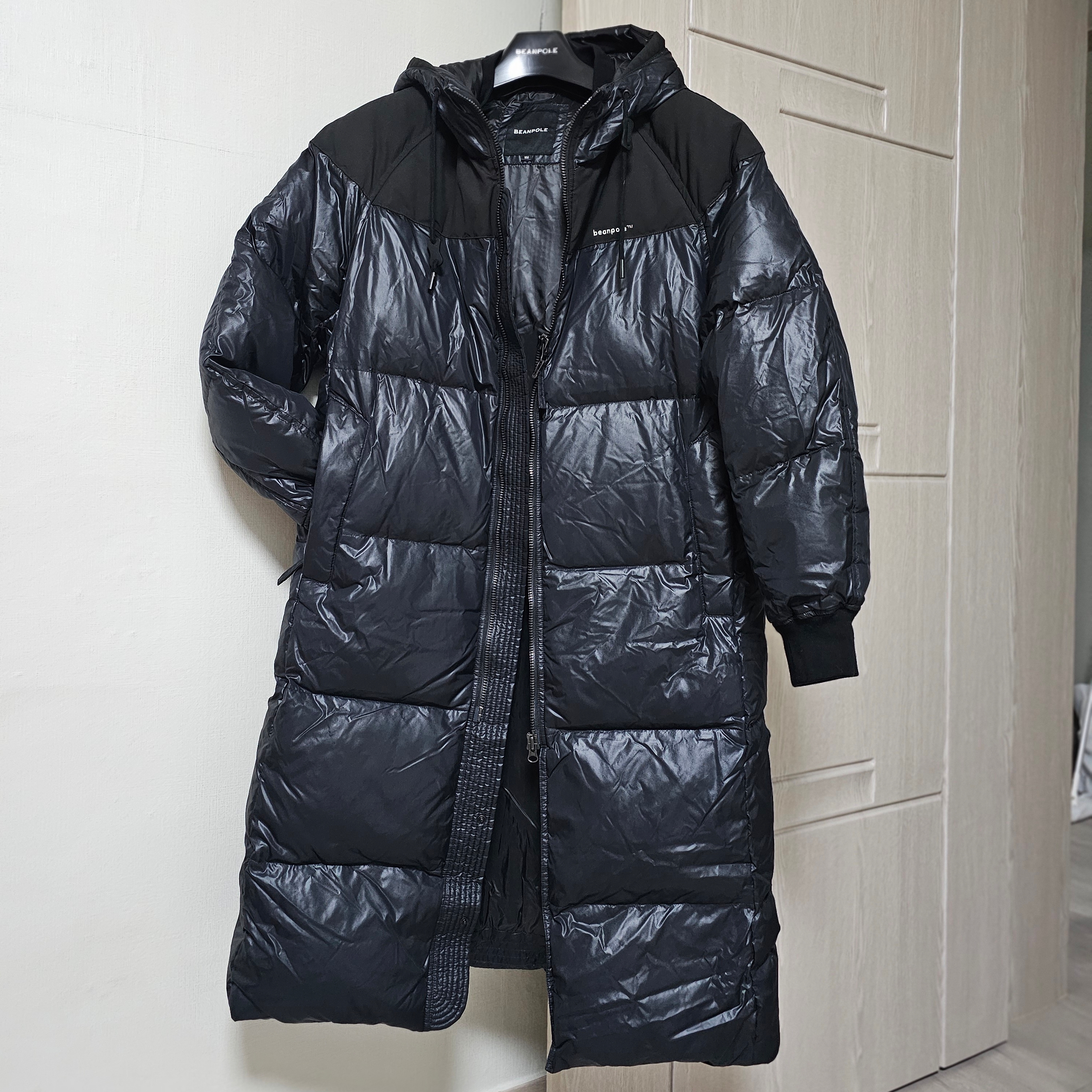 Nike x Tom Sachs General Purpose Shoe Brown, Salomon Contour Long Down Jacket Black 착용 스타일 - 2