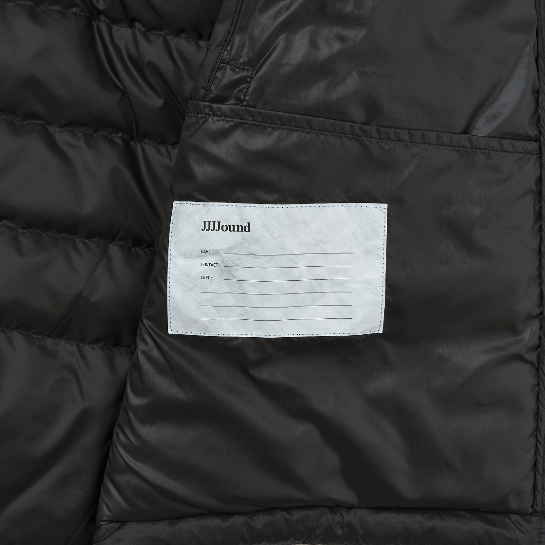 데상트 얼터레인 x JJJ자운드 다운 자켓 블랙 차콜(Descente Allterrain x JJJJound Down Jacket Black Charcoal) - 8