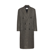 Maison Margiela Double Breasted Wool Coat Null