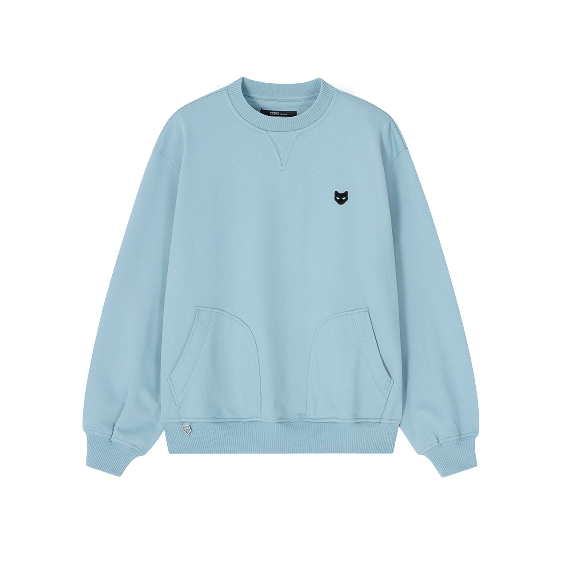 SI2TS801SB SONGZIO ZZERO Blue Eye Crewneck Sky Blue